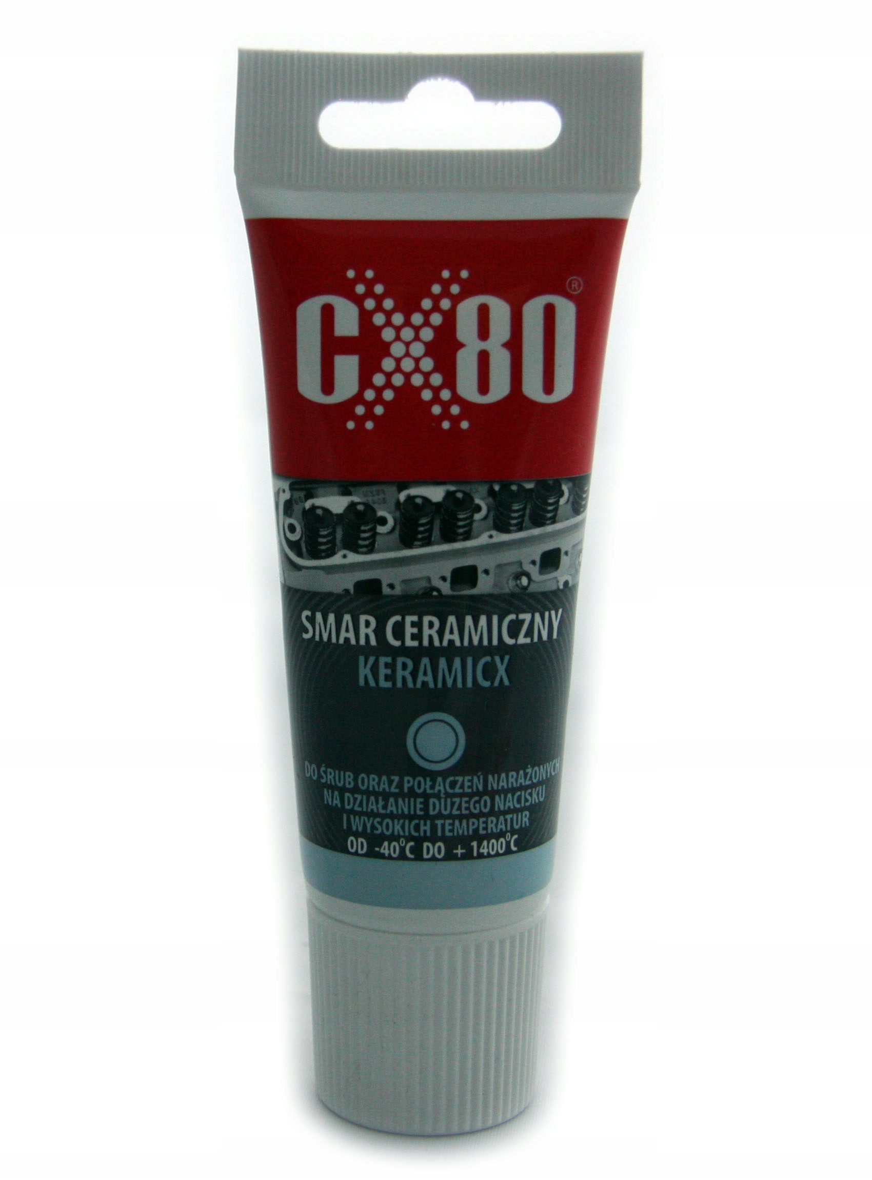 

CX80 smar ceramiczny do śrub Keramicx 40g