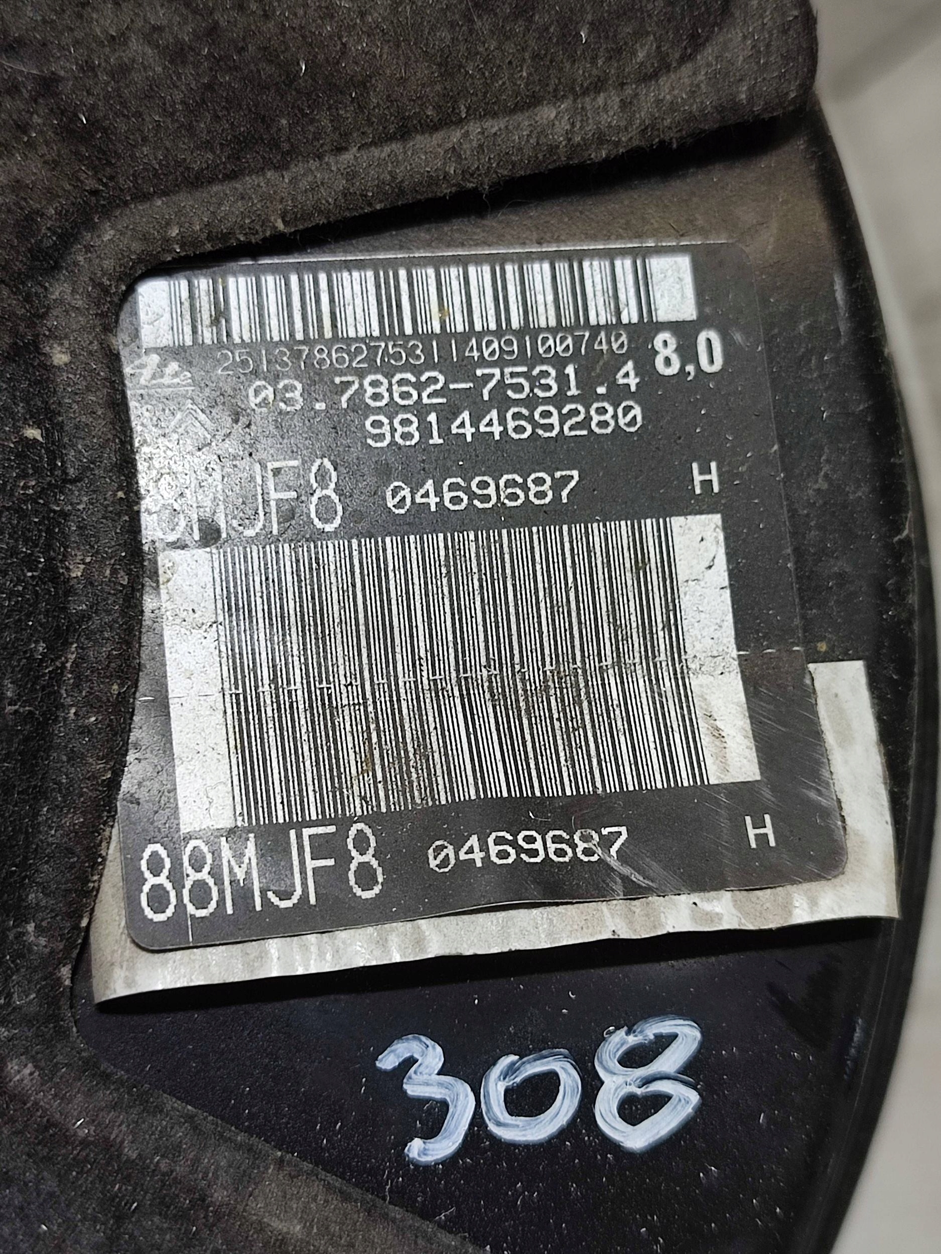 Peugeot 308 2019 control brakes