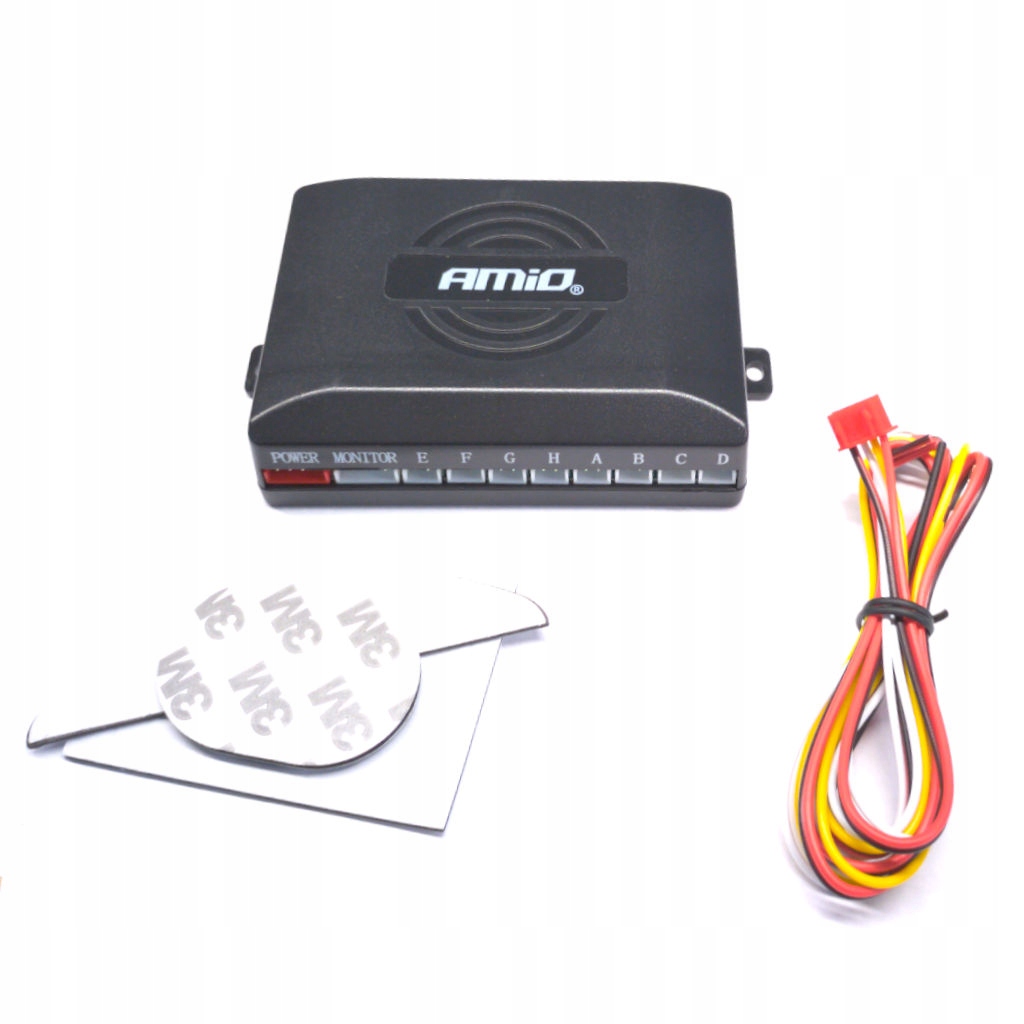 Centralka do 8 czujników parkowania cofania + przewód zasilający