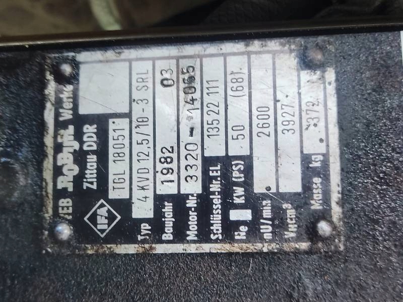 TŁOK + KORBOWÓD IFA TGL 18051