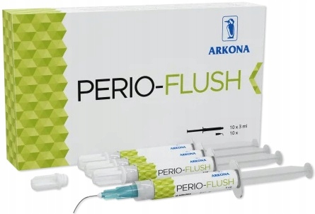 Roztwór do płukania kieszonek przyzębnych Arkona 10x3 ml Perio-flush