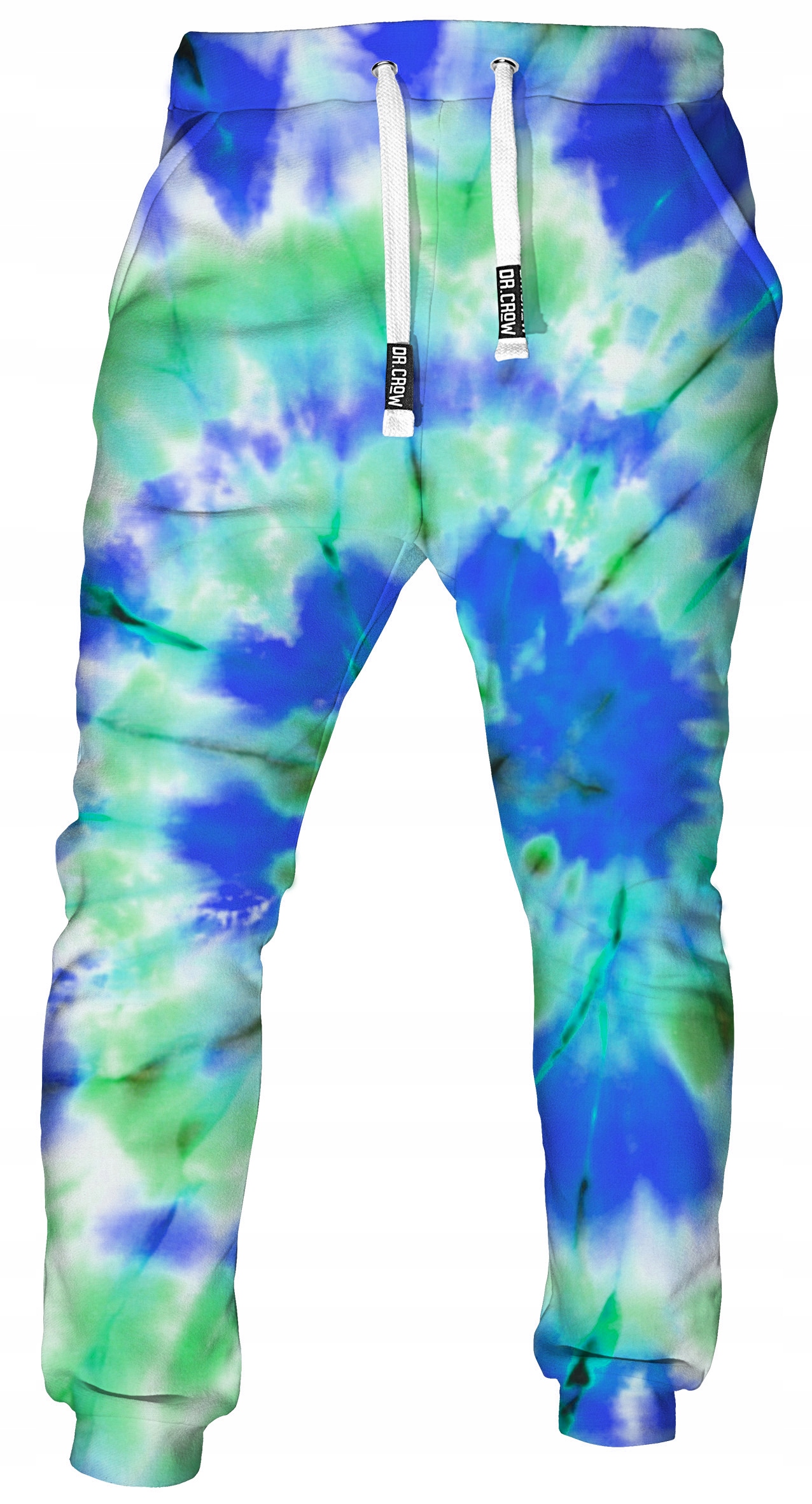

D Spodnie Dresowe Print Dr.crow Tie Die Green XL