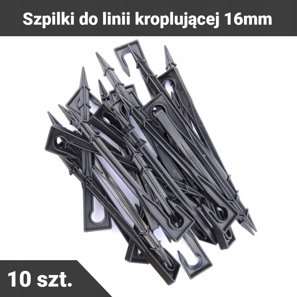 

Uchwyty szpilki do linia kroplujące 16mm 10 szt