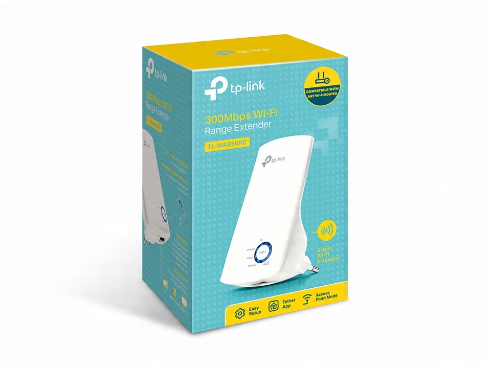 

Tp-link WA850RE Wzmacniacz Sieci Wi-fi 11N 300MB/s