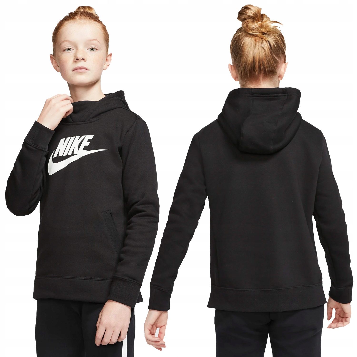 

Bluza Dziewczęca Nike Z Kapturem Bawełniana BV2717