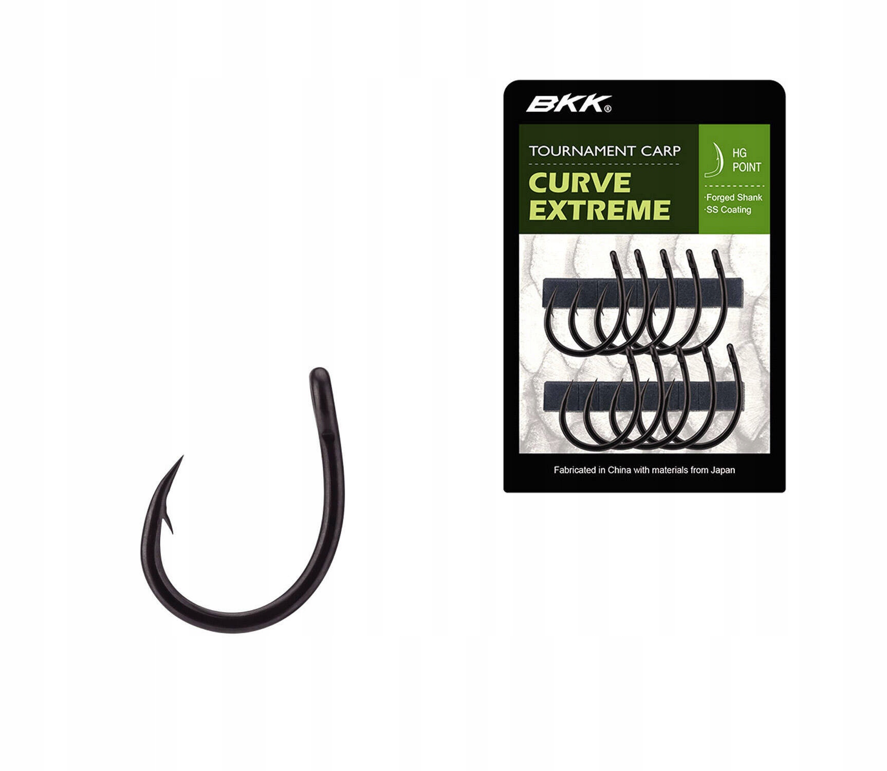 Haczyki Karpiowe Bkk Curve EXTREME-6
