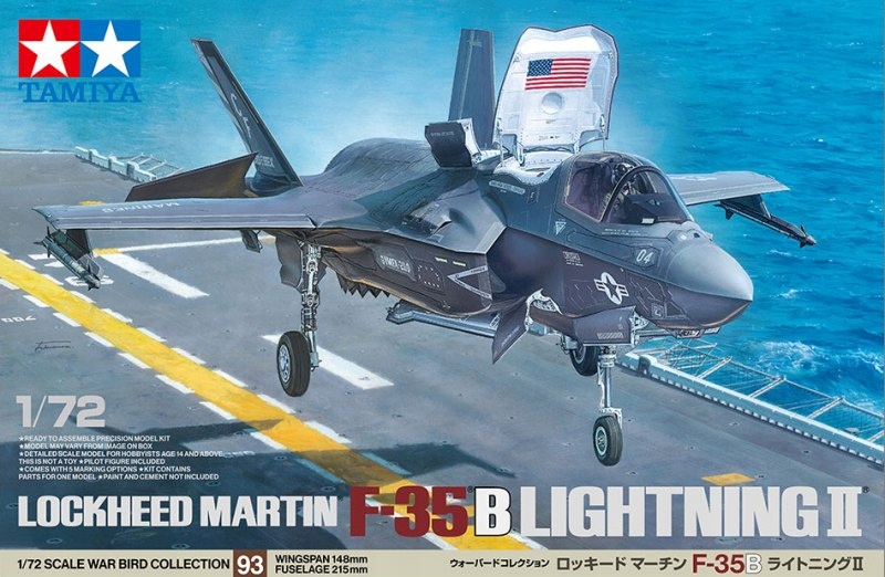 1:72 Tamiya 60793 Lockheed Martin F-35B Lightning II