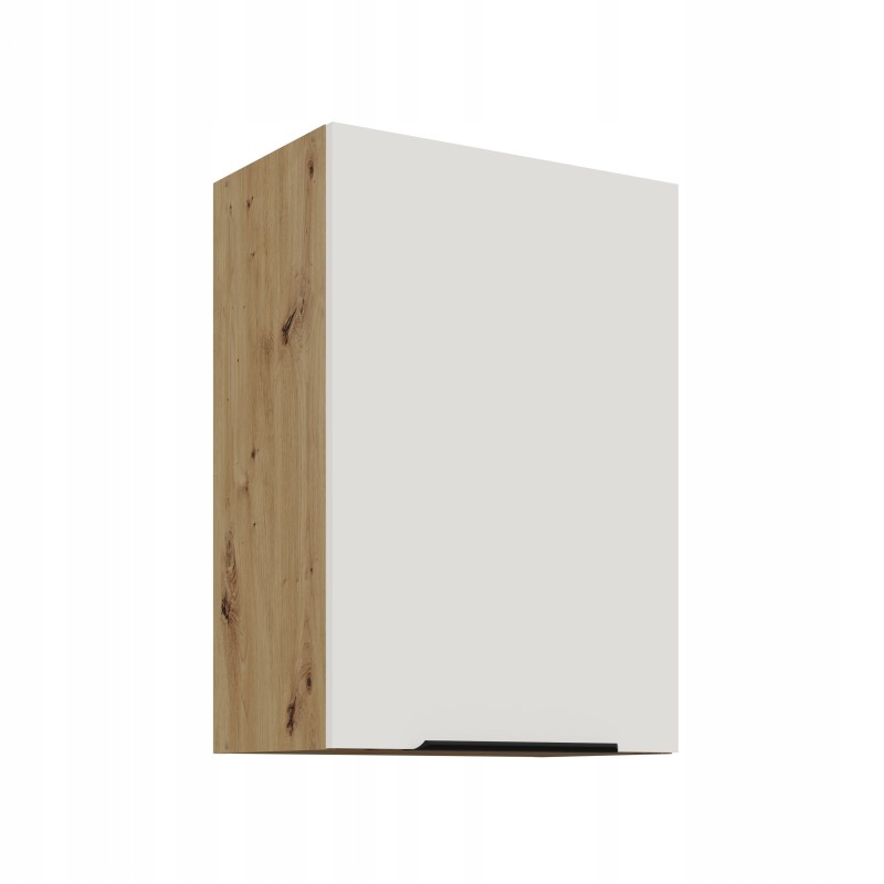 Závěsná kuchyňská skříňka 50x71,5 Modulo bílá Afm dub artisan 1 dveře