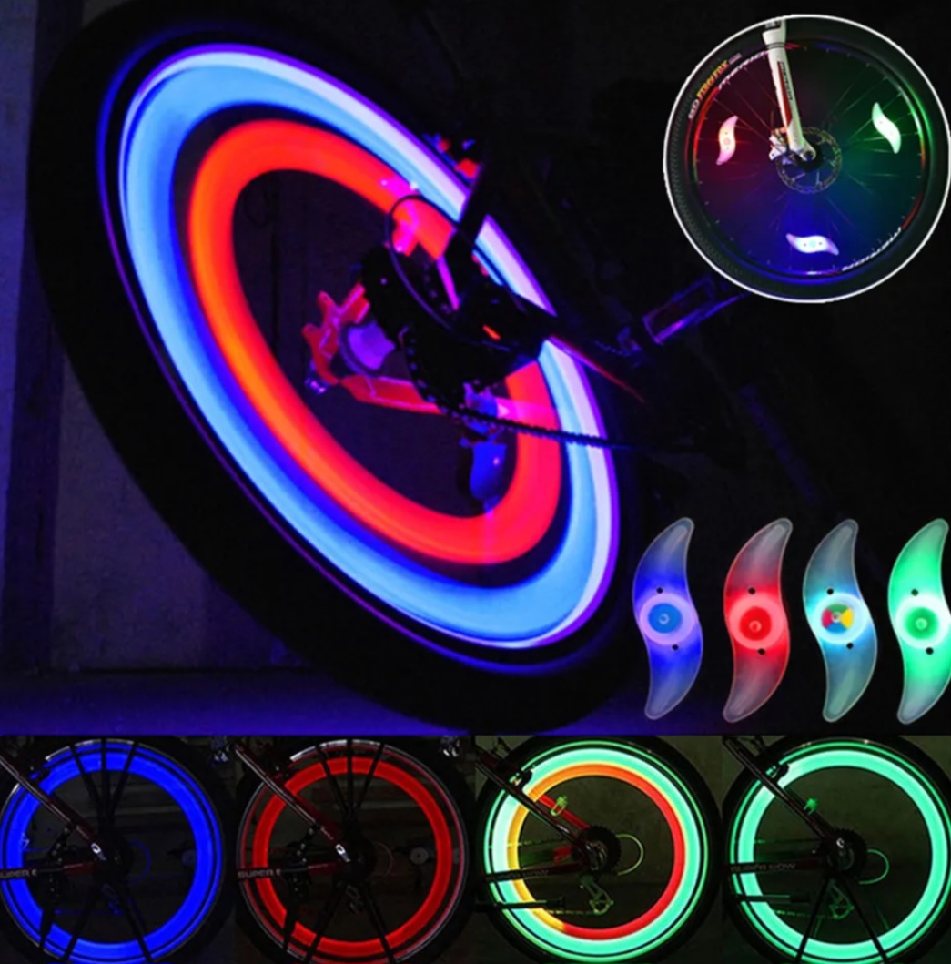 NAKŁADKA LED NA KOŁO SZPRYCHY KOŁA LAMPKA ROWEROWA Rodzaj brak informacji