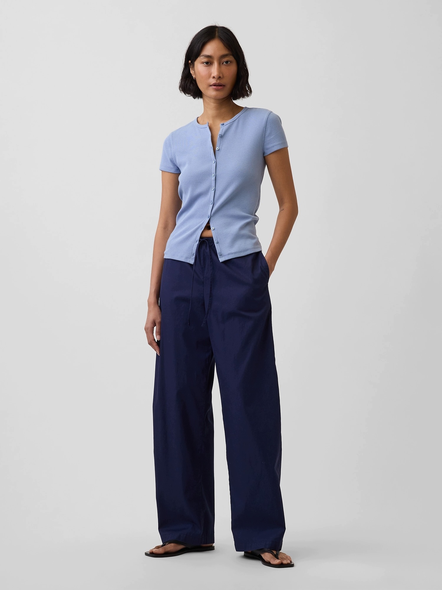 Gap Kalhoty Twill Easy Barrel