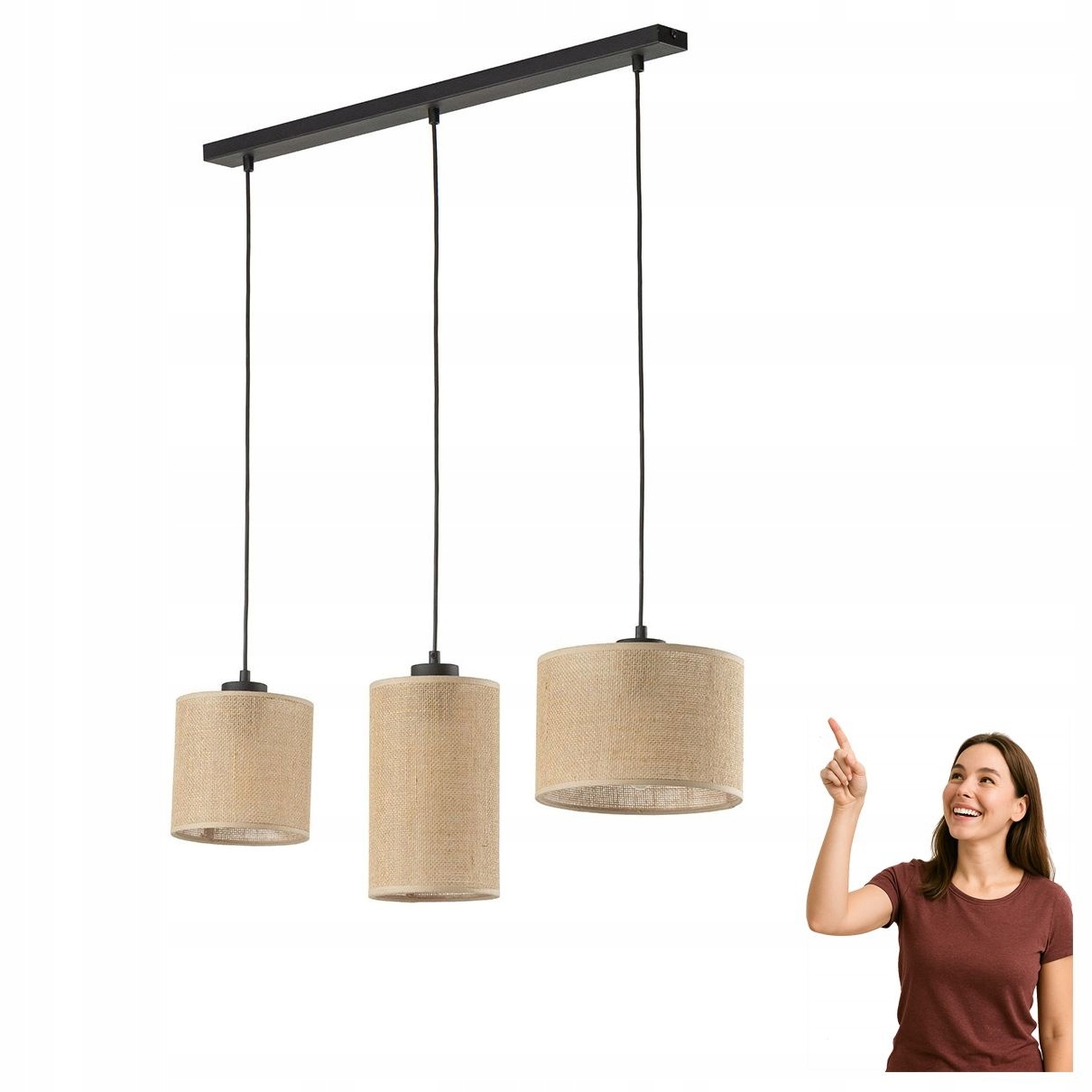 Závesná lampa Juta 4954 Tk Lighting