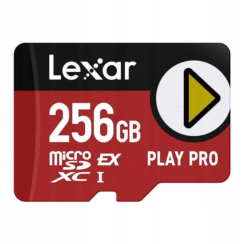 Lexar Paměťová karta 256 Gb Play Pro Express 7.1 V30 U3 A1 Switch Steam Deck