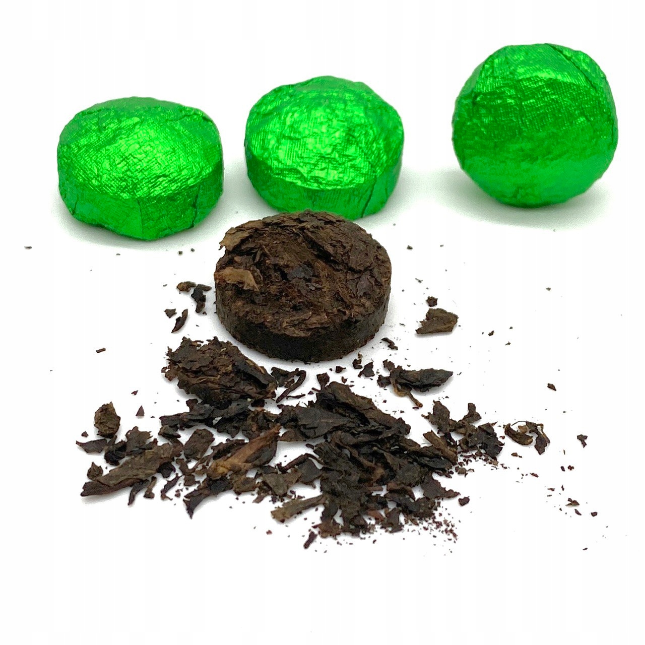 Levně Čaj Pu-erh Tuo Cha Green 96 Ks červený povzbuzující puerh Yunnan