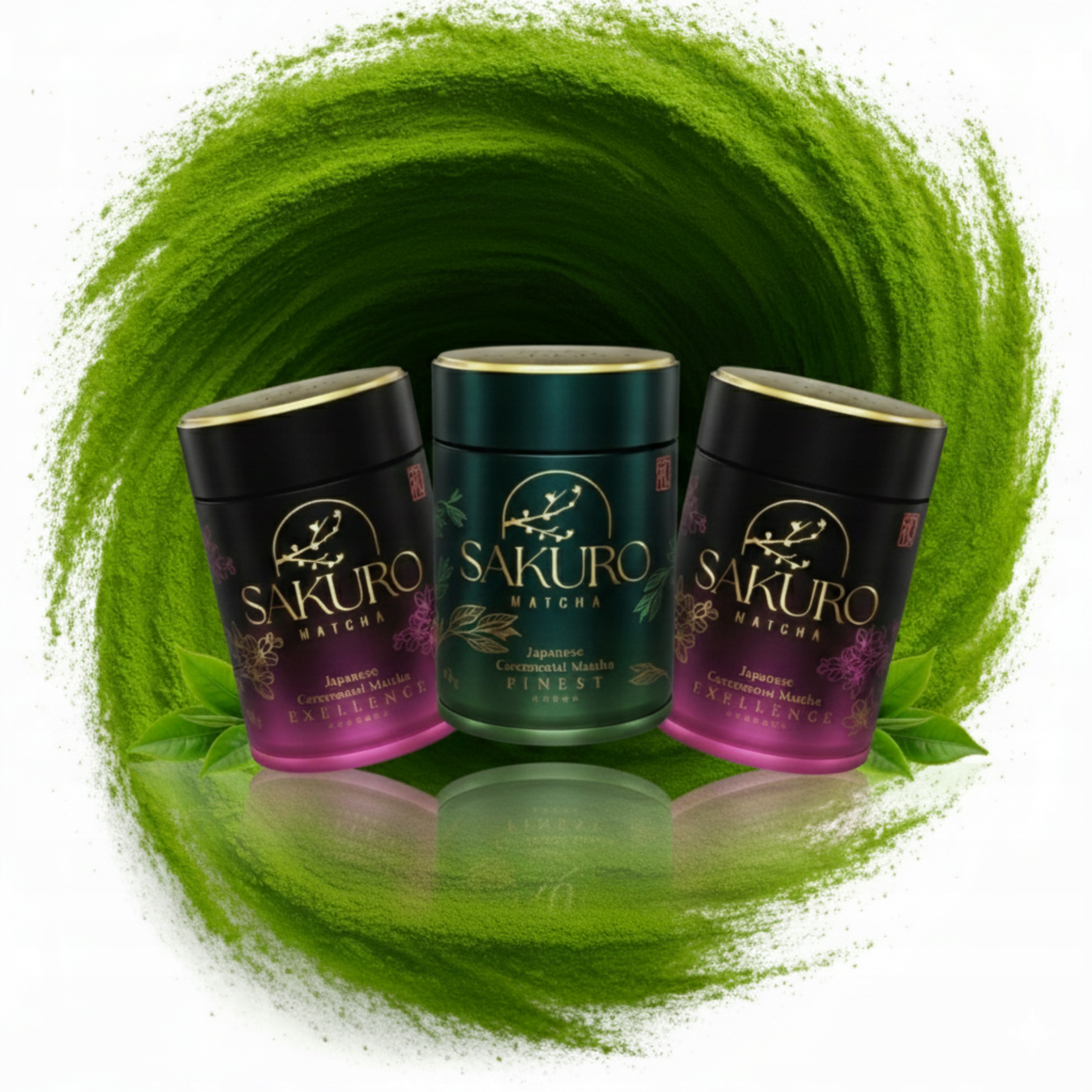 Levně Čaj Matcha japonský Bio Sakuro Premium Denní Keto zelený 40 g