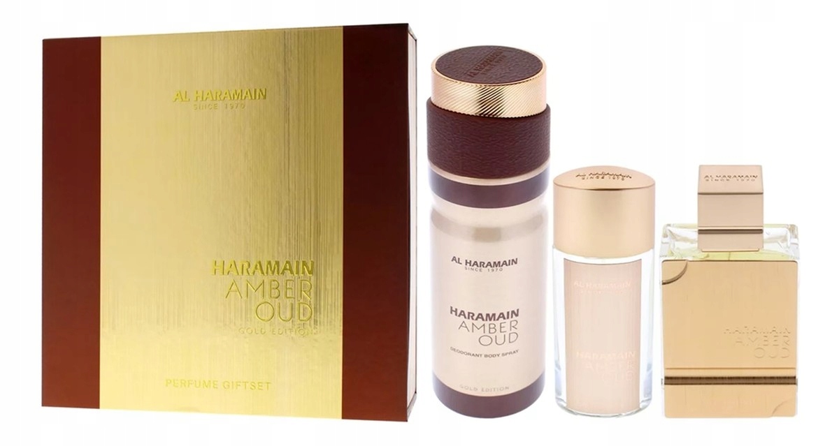Al Haramain Amber Oud Gold Sada voda 75 Ml voda 30 ml deodorant 200 Ml
