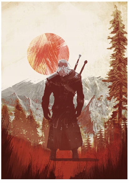 

1x Plakat Na Ścianę Wiedźmin 50x70