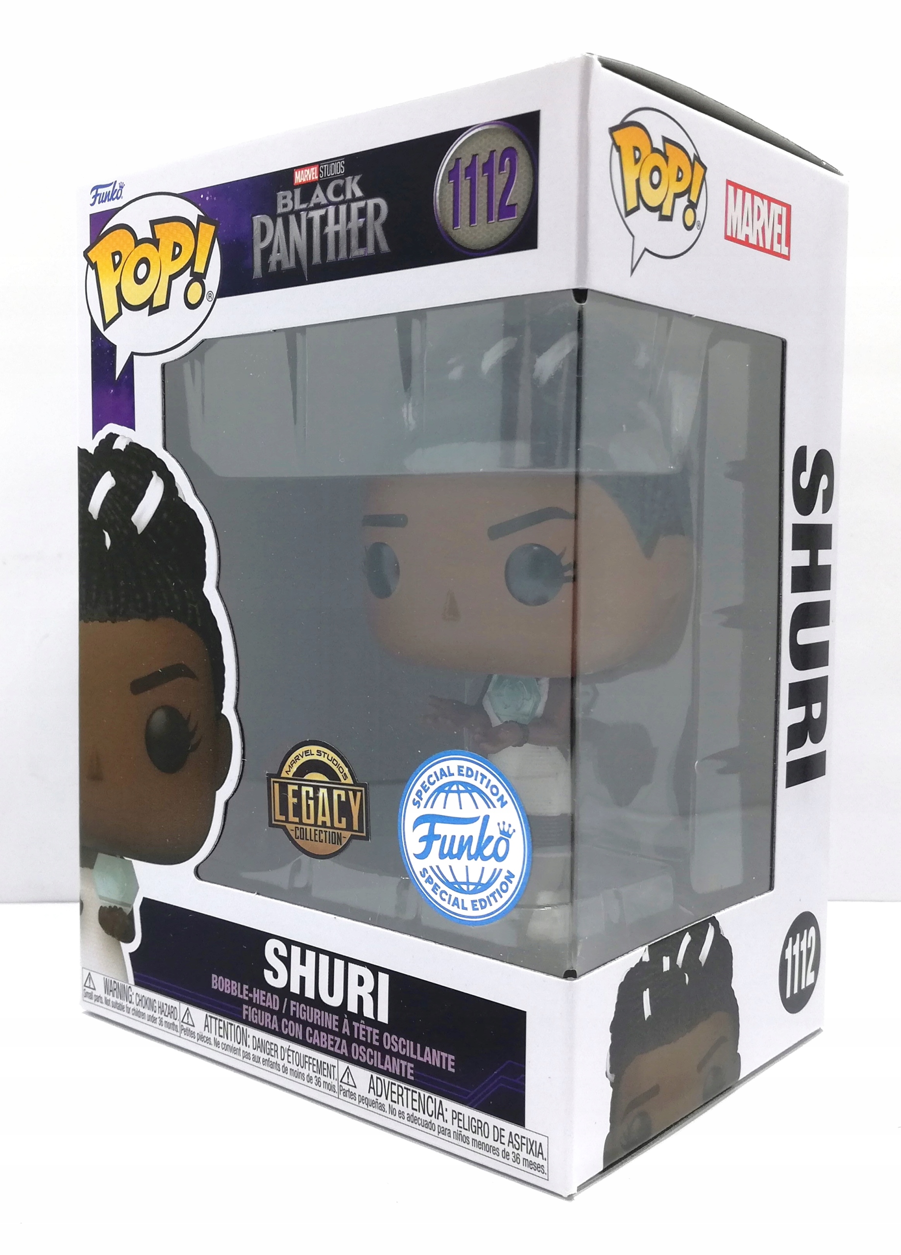 Funko Pop Shurii 1112 (černý Panter) (marvel) (speciální Edice)