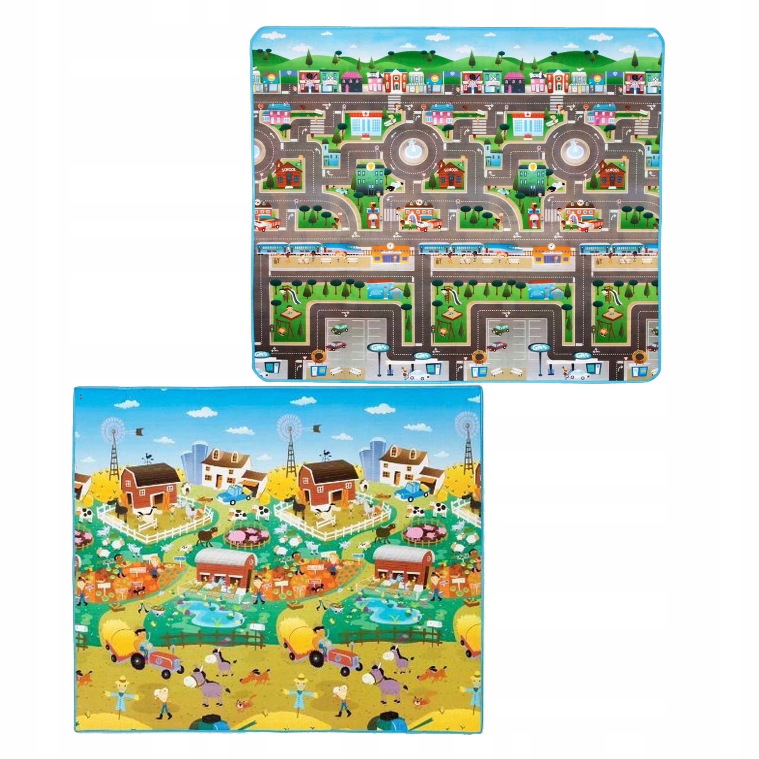 ФЕРМА ГОРОД КОВРИК ДВУСТОРОННИЙ - PRINCE LIONHEART