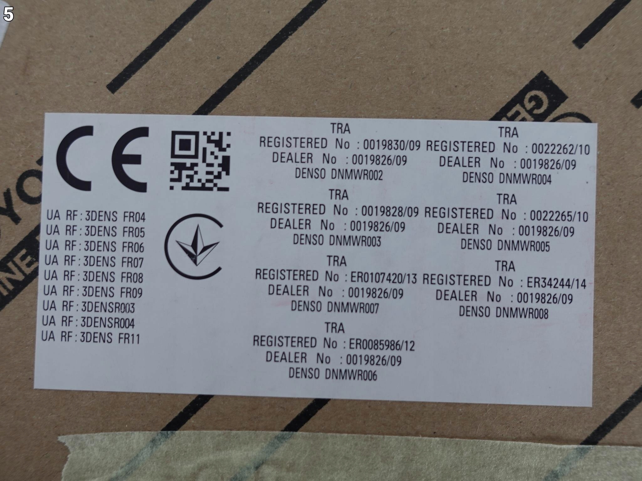 TOYOTA RAV4 V 5 19- RADAR SENSOR MARTWEGO POLA