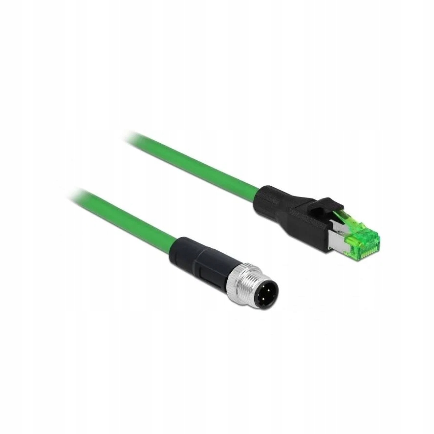 DeLOCK 85438 kabel sieciowy 2 m Zielony