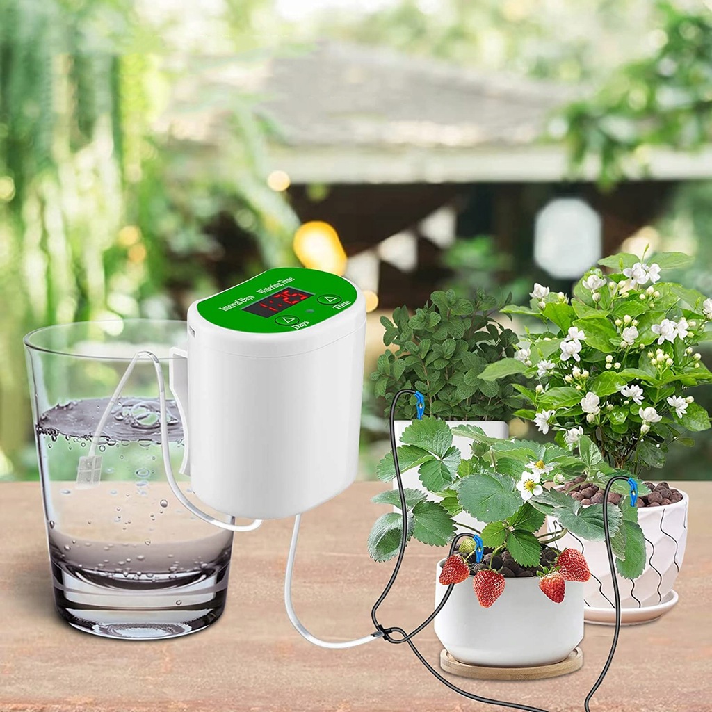 KONEWKA AUTOMATYCZNA DO PODLEWANIA OGRODU SYSTEM NAWADNIANIA ZESTAW USB Waga produktu z opakowaniem jednostkowym 0.1 kg