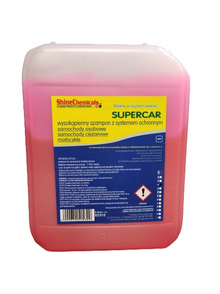 

ShineChemicals Wysokopienny szampon z woskiem 5L