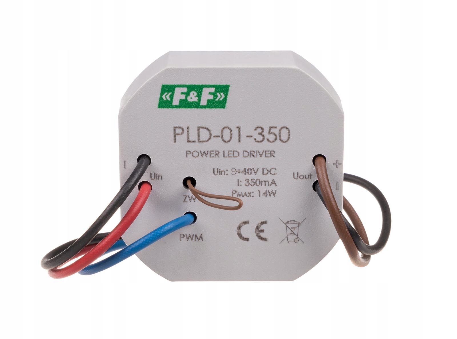 F&f Zasilacz stałoprądowy Led mocy PLD-01 350