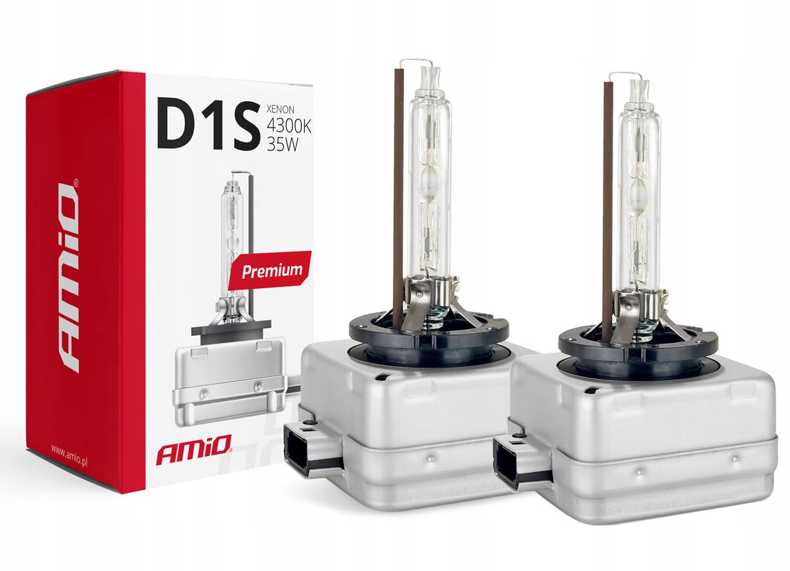 

2x Żarówka, Żarnik Xenon Ksenon Amio D1S 35W 4300K