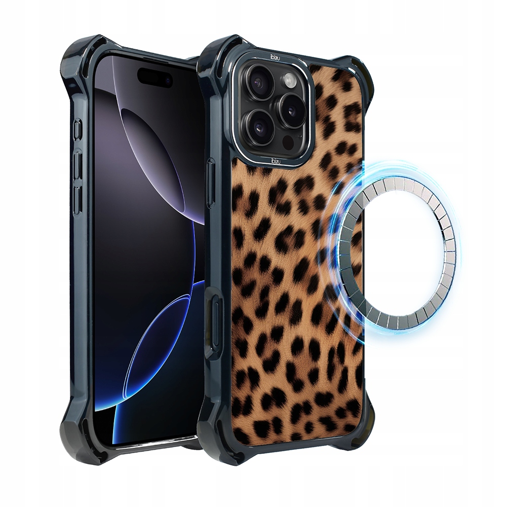 Pouzdro pro iPhone 16 Pro Ibizu DropGuard Ultra s MagSafe, Panther