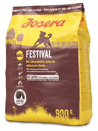 4x Josera Festival krmivo pro psy 900 g