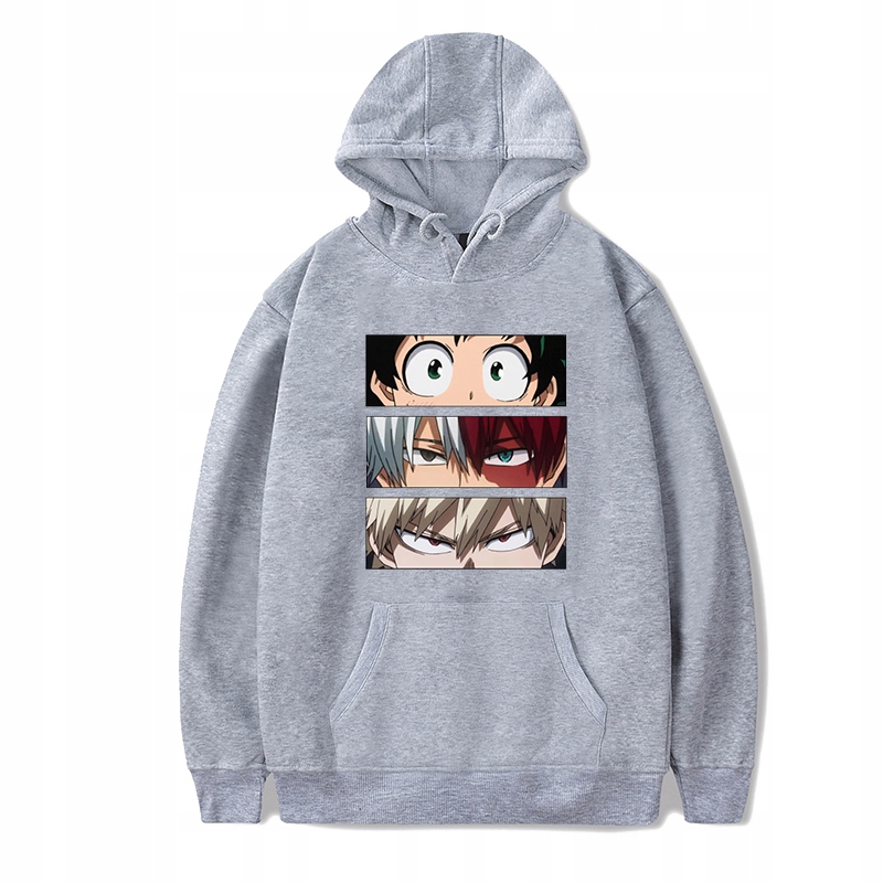 Dámská mikina s kapucí, Anime Manga My Hero Academia 3D potisk M