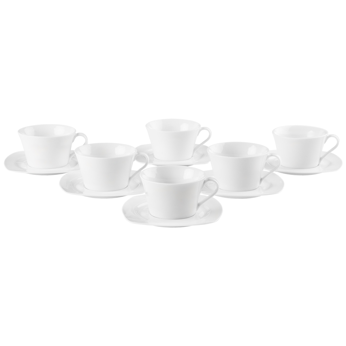 SERWIS KAWOWY ZESTAW 6 FILIŻANEK ZE SPODKIEM 220ML KOMPLET FILIŻANEK 6SZT EAN (GTIN) 5906555300723