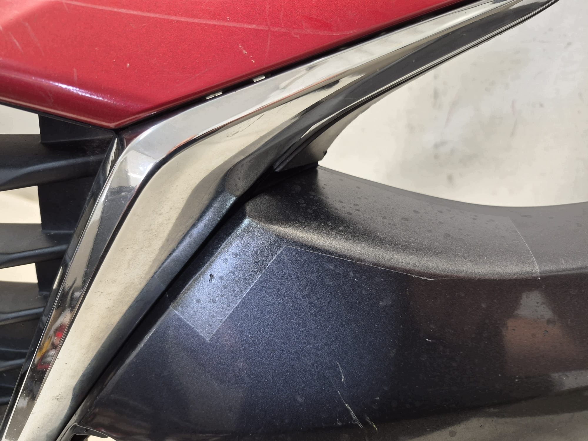 MAZDA 3 III BM 13- bumper front front grill grid without DZIUR BHN1-50031