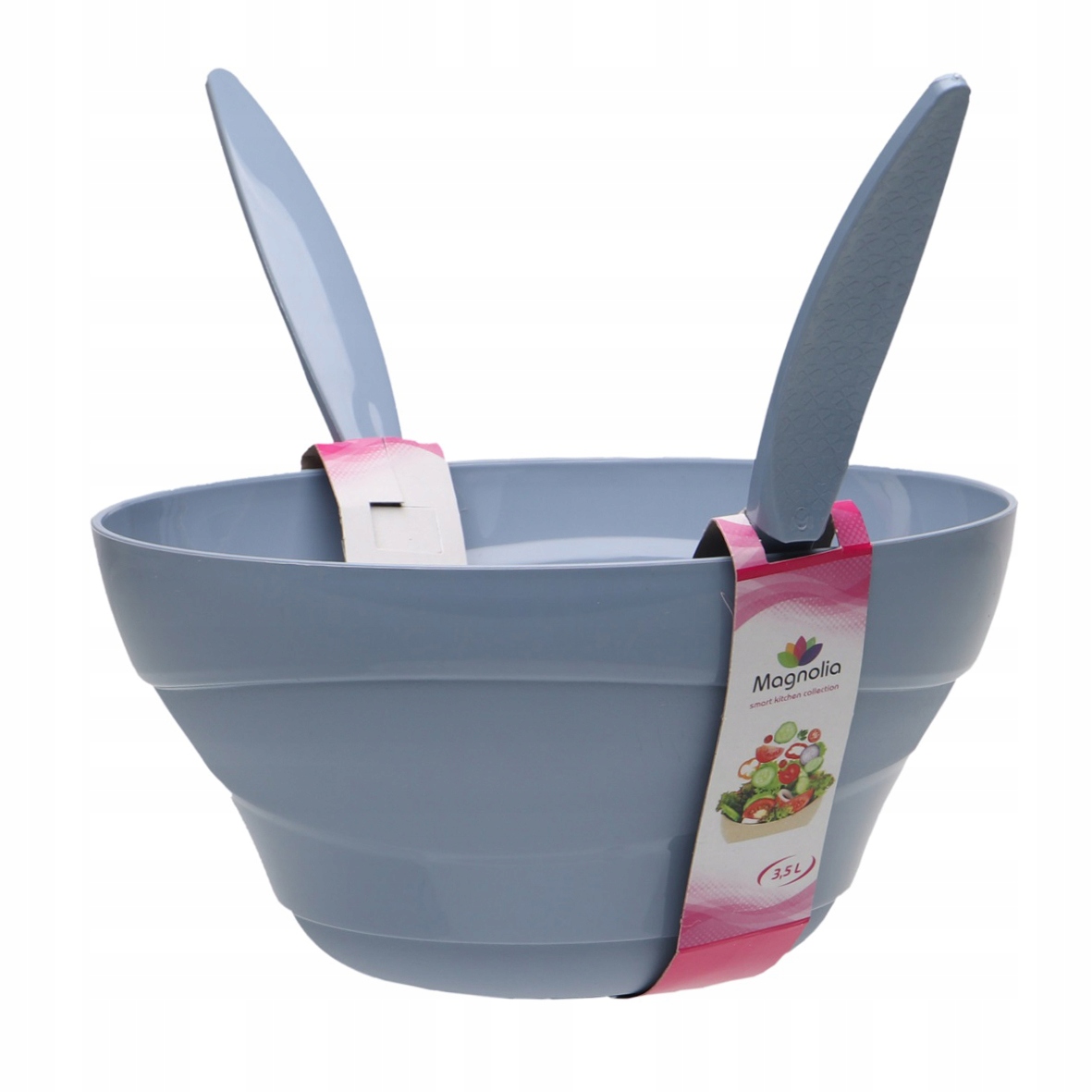 

Miska Salaterka Ze Sztućcami 3,5l, Magnolia