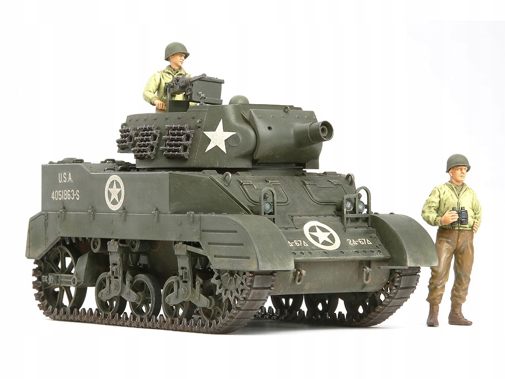 Samohybná houfnice M8 Scott model 35312 Tamiya