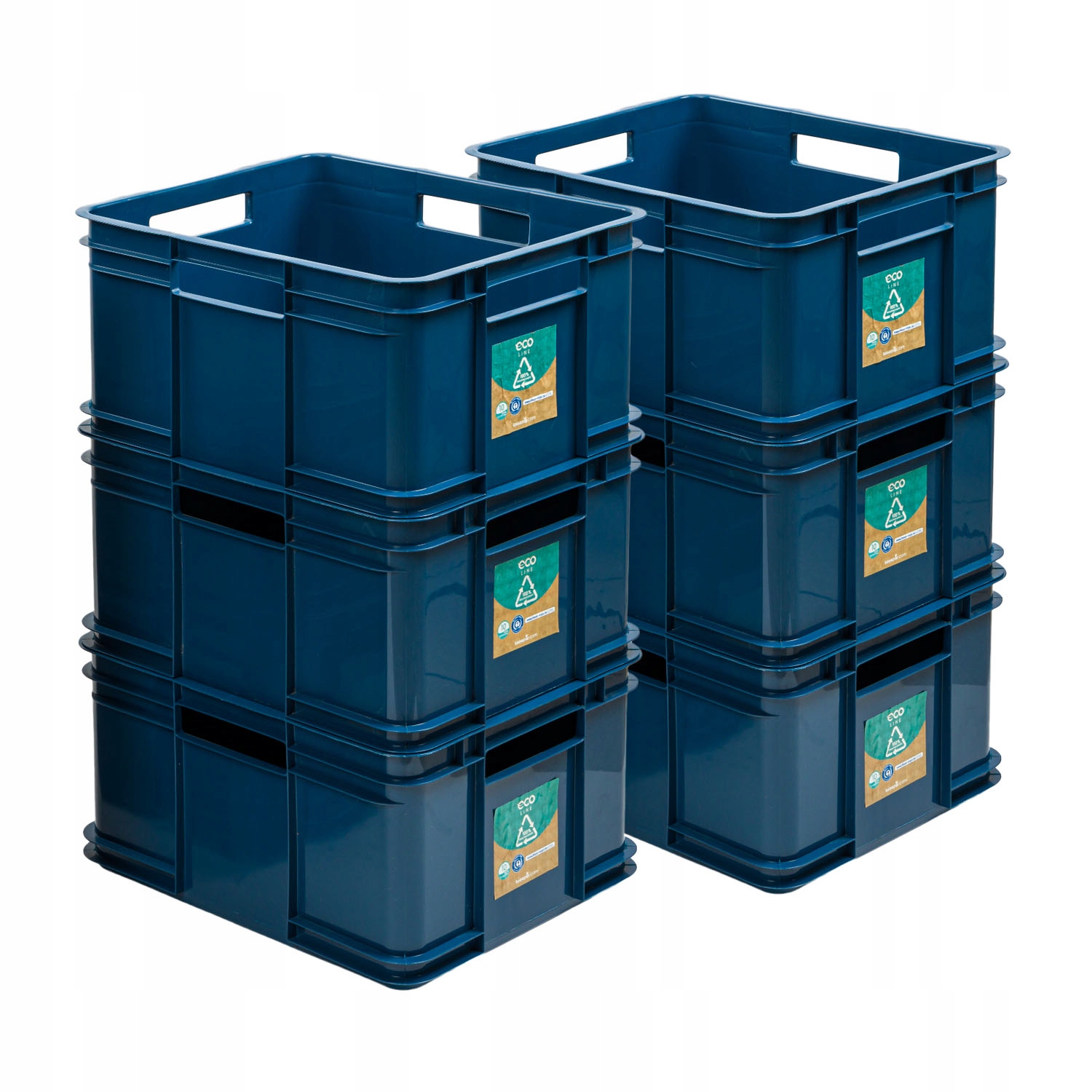 

6x Pojemnik Skrzynia transportowa Eco Line Eurobox