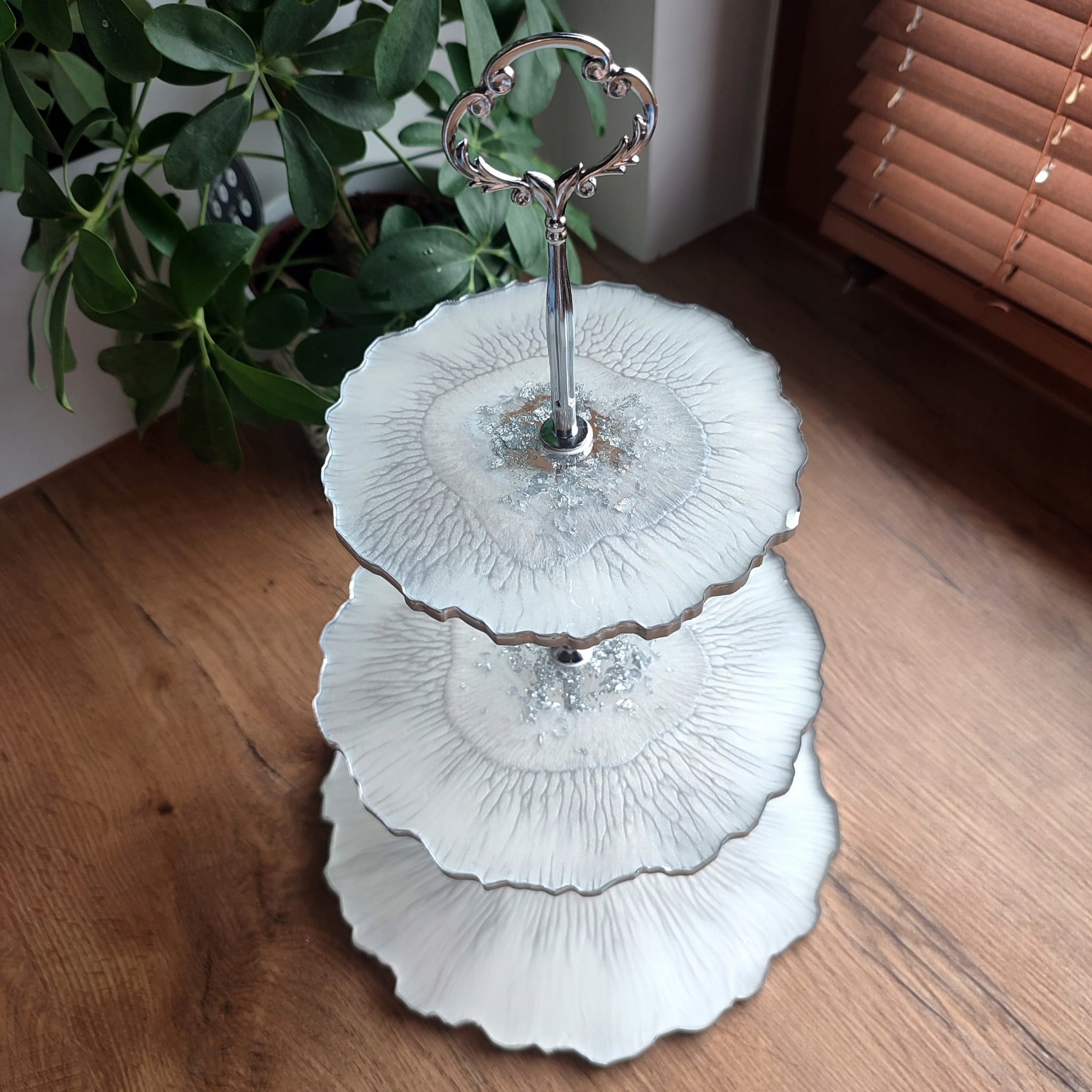 Forma silikonowa żywica patera 25/20/15 Marka Inna