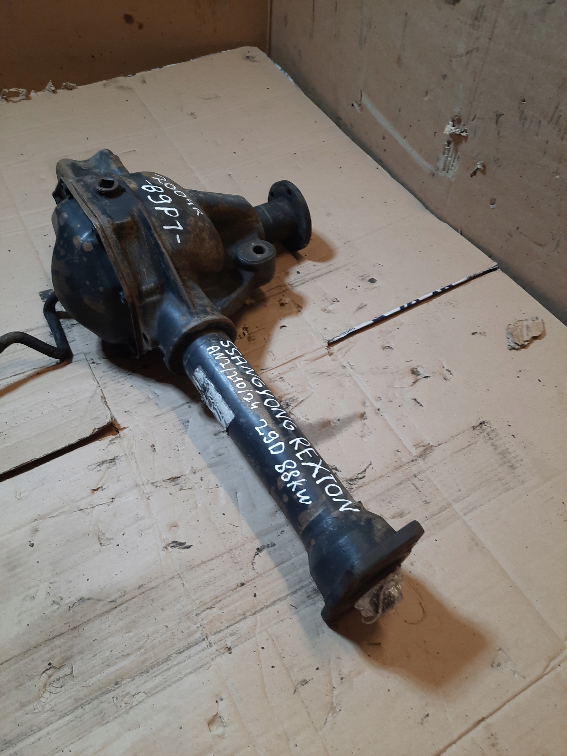 differential front Ssangyong Rexton 2,9D 88KW XDI 3.91