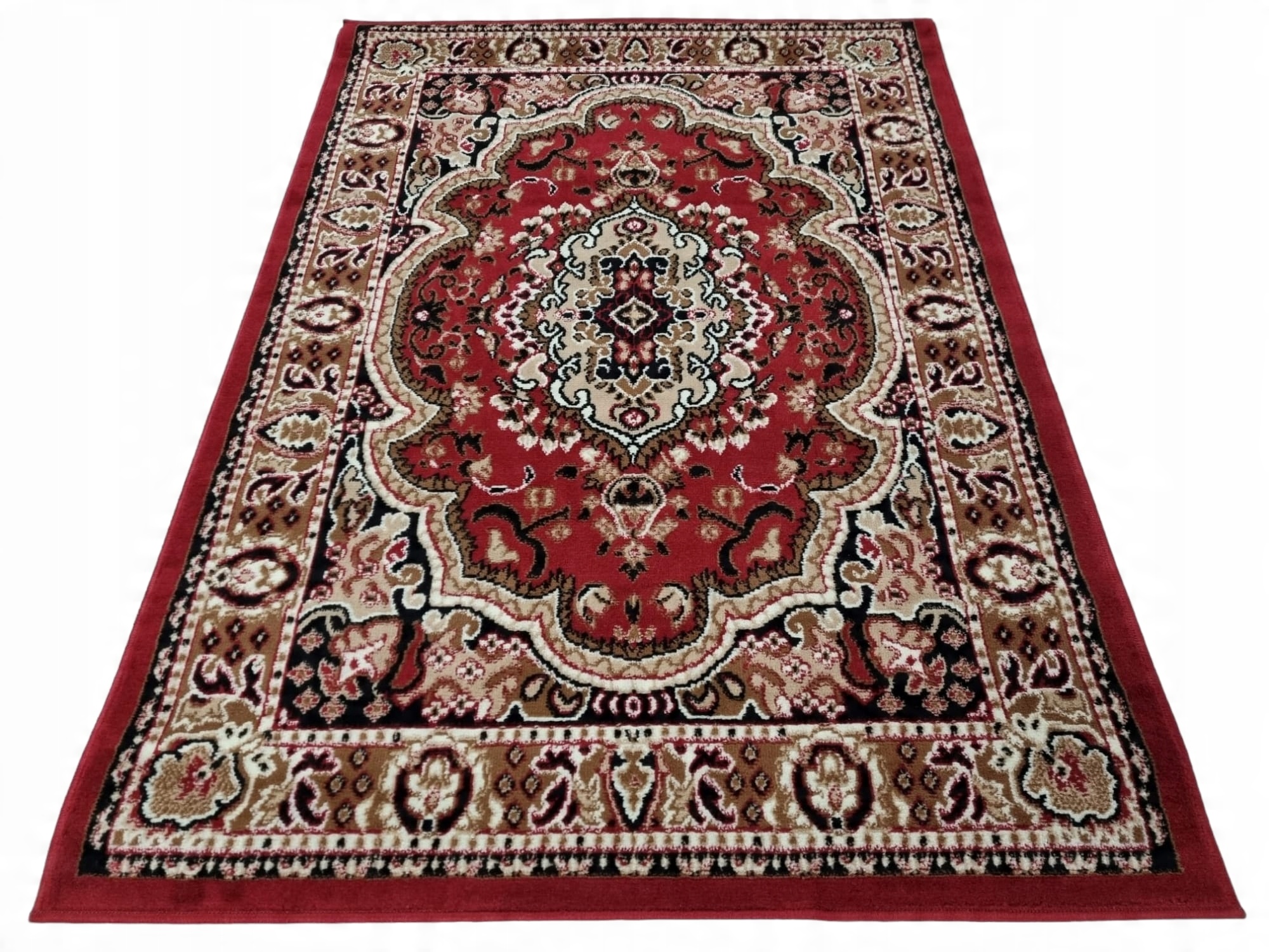 

Dywan Klasyczny turecki 150x210 bcf tani bordowy
