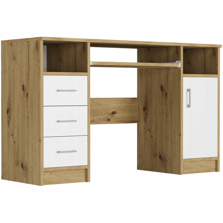 Počítačový stůl 124 cm artisan mix velký N11