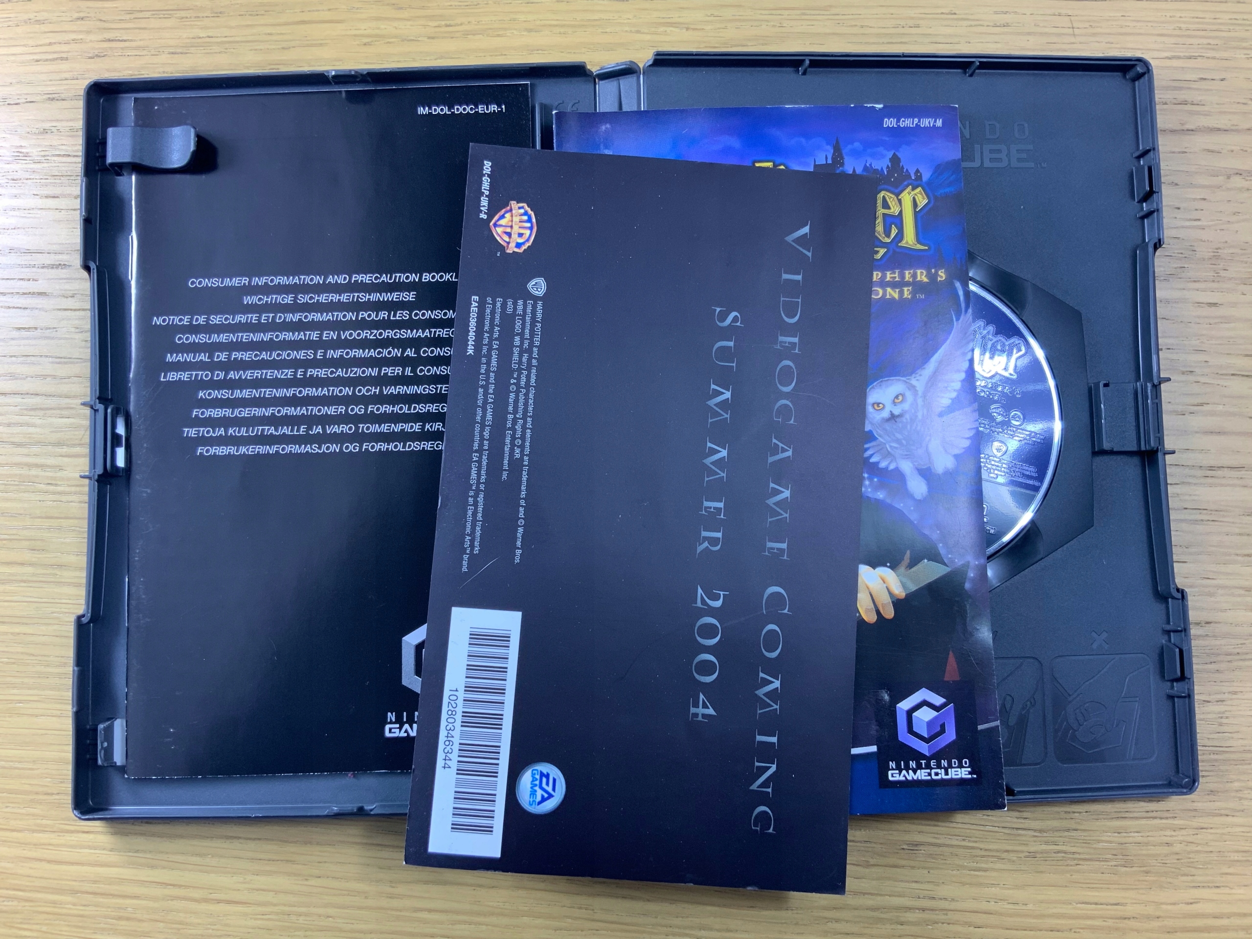 HARRY POTTER PHILOSOPHER’S STONE komplet premierowy NINTENDO GAMECUBE Tytuł Harry Potter And The Philosopher's Stone