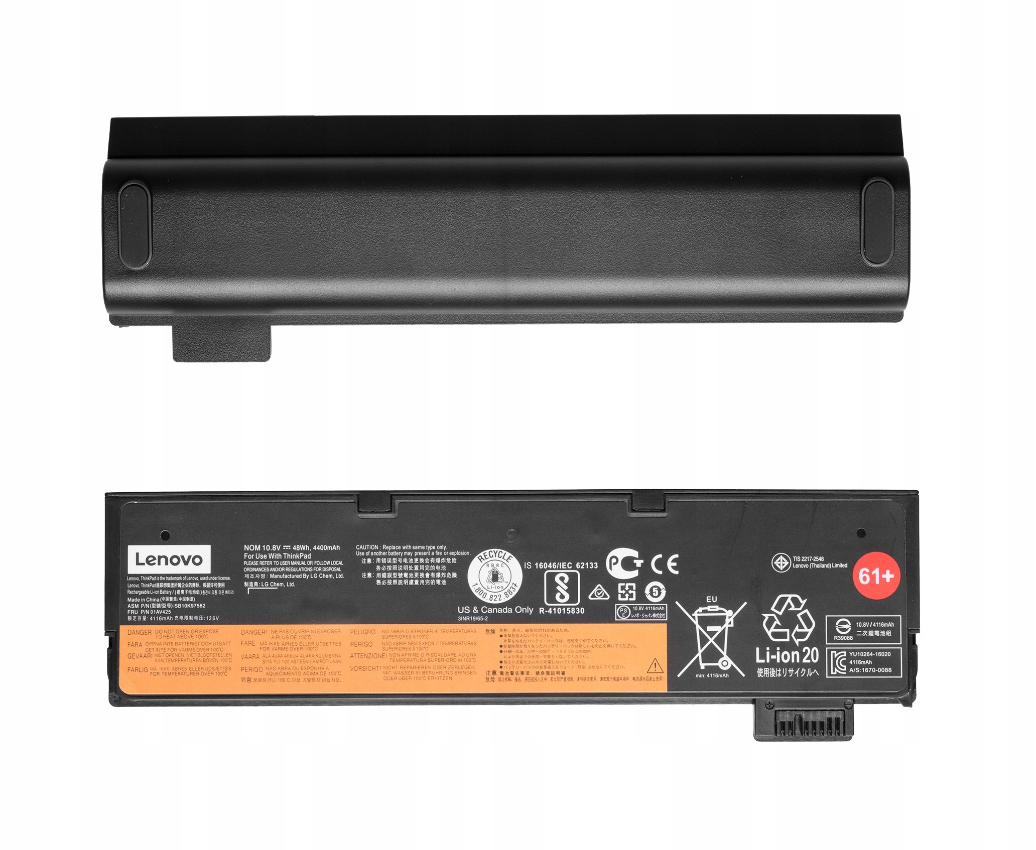 Originál Batéria Lenovo ThinkPad T470 T480 T570 T580 T25 A475 A485 P51S P52