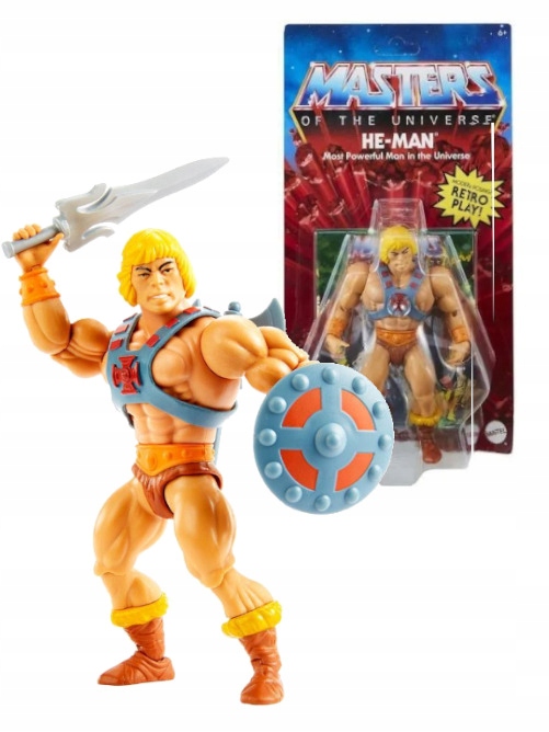 

Mattel Motu Origins figurka He-Man HGH44