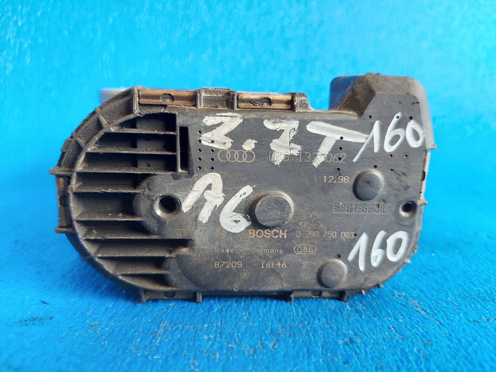 throttle flap A6 C5 2.7 T 073133062