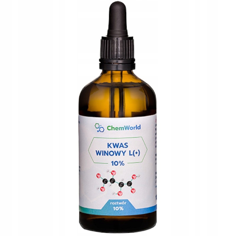 

Kwas Winowy 10% 100ml ChemWorld aktywator Mms