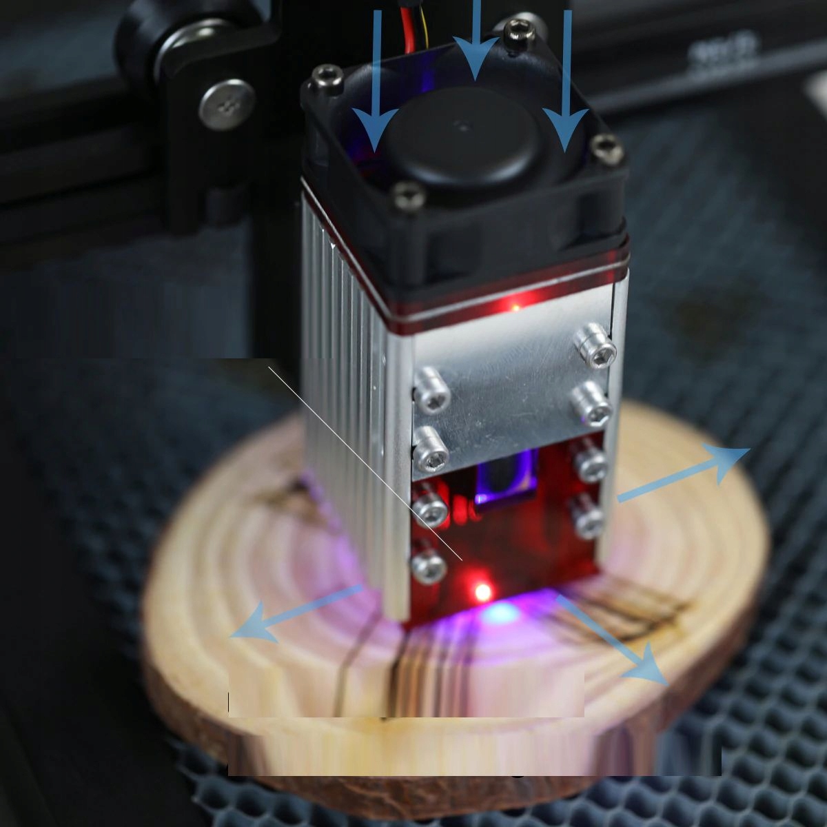 PLOTER LASEROWY CNC GRAWERKA NEJE MAX 30W 81x46cm Model Master 2 Max