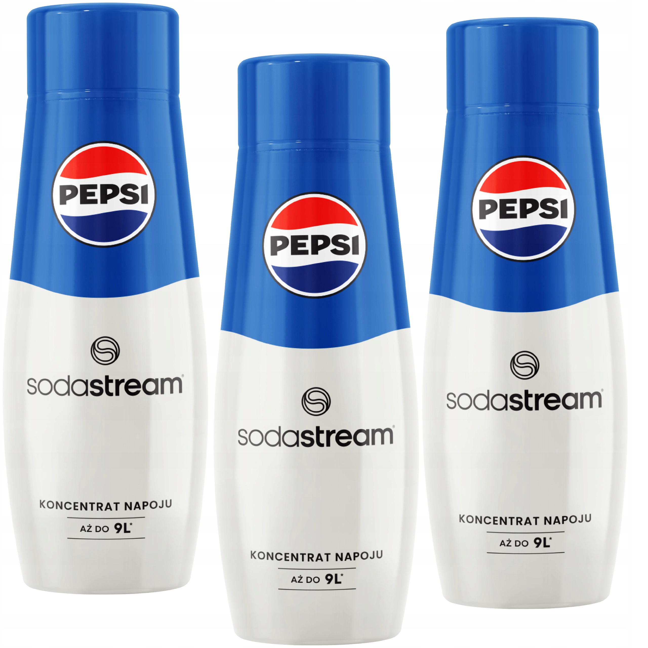 SODASTREAM Zestaw koncentratów 3 sztuki PEPSI