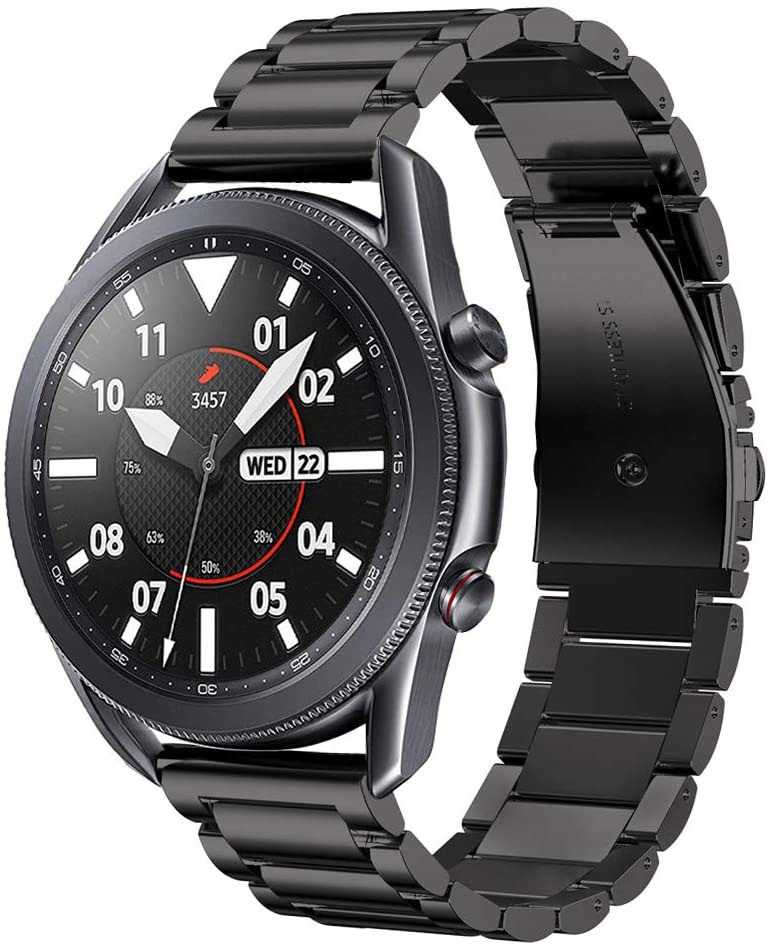 

Czarna bransoleta Samsung Galaxy Watch 3 45mm
