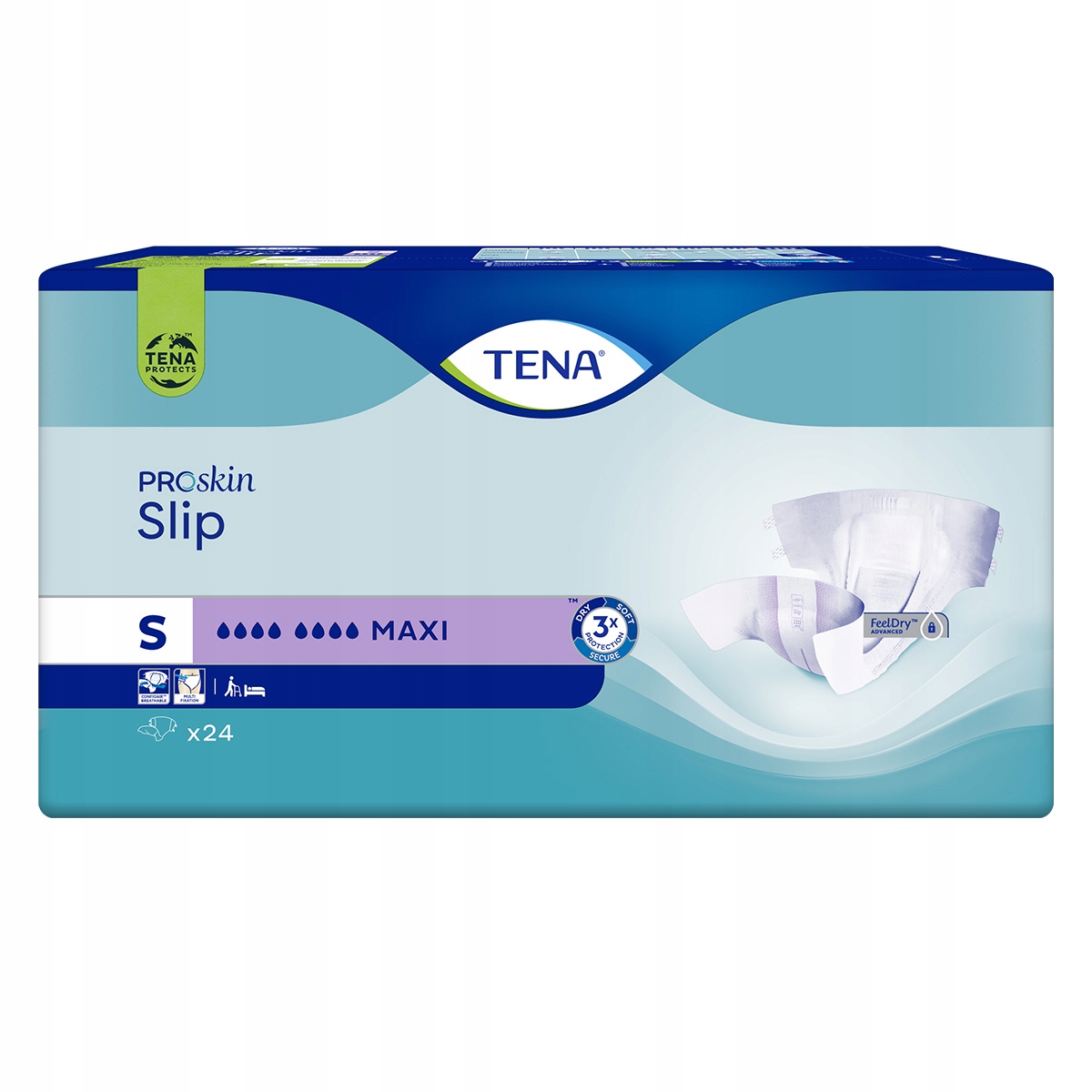

Pieluchomajtki Tena Slip Maxi rozmiar S 24szt.