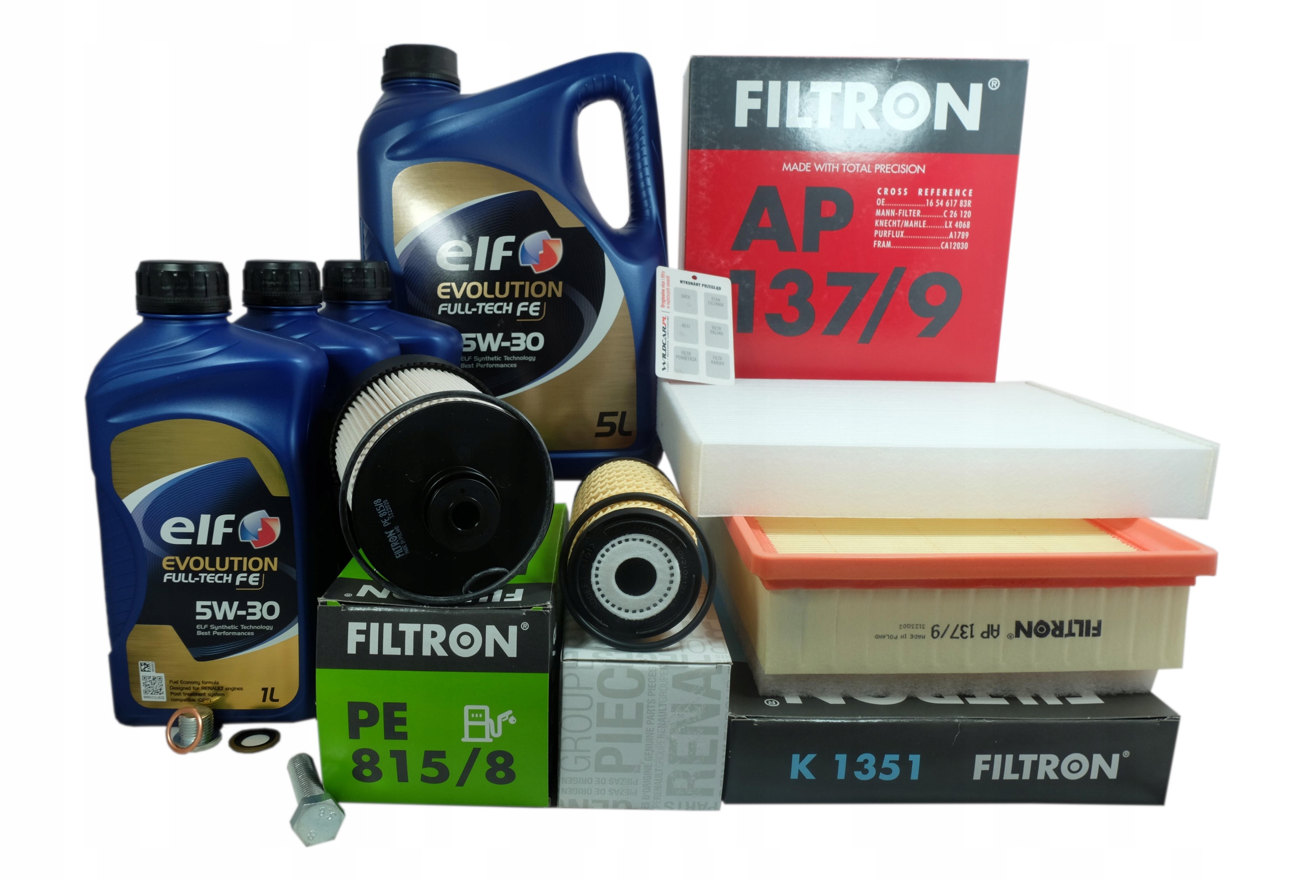 Filtre olej Nissan NV300 Renault Trafic 3 1.6 dci